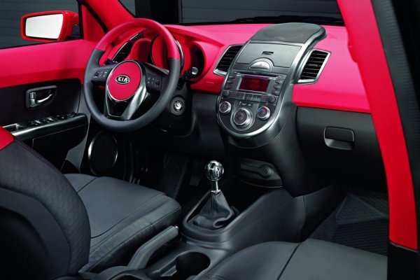 Kia SOUL Burner concept интериор.